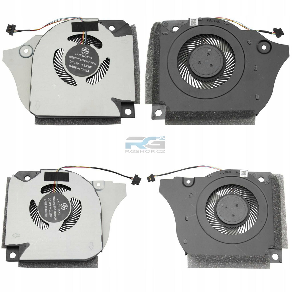 Ventilátor Dell Inspiron G5-5590 G7-7790 / CPU + GPU 12V