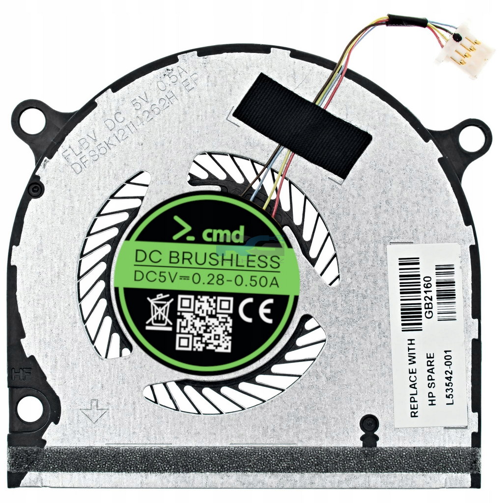 Ventilátor HP ENVY x360 15-DS 15-DR / CPU + GPU