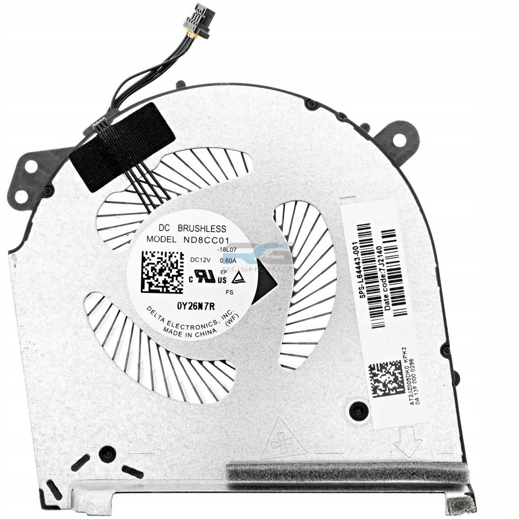 Ventilátor HP OMEN 15-DH / GPU 12V