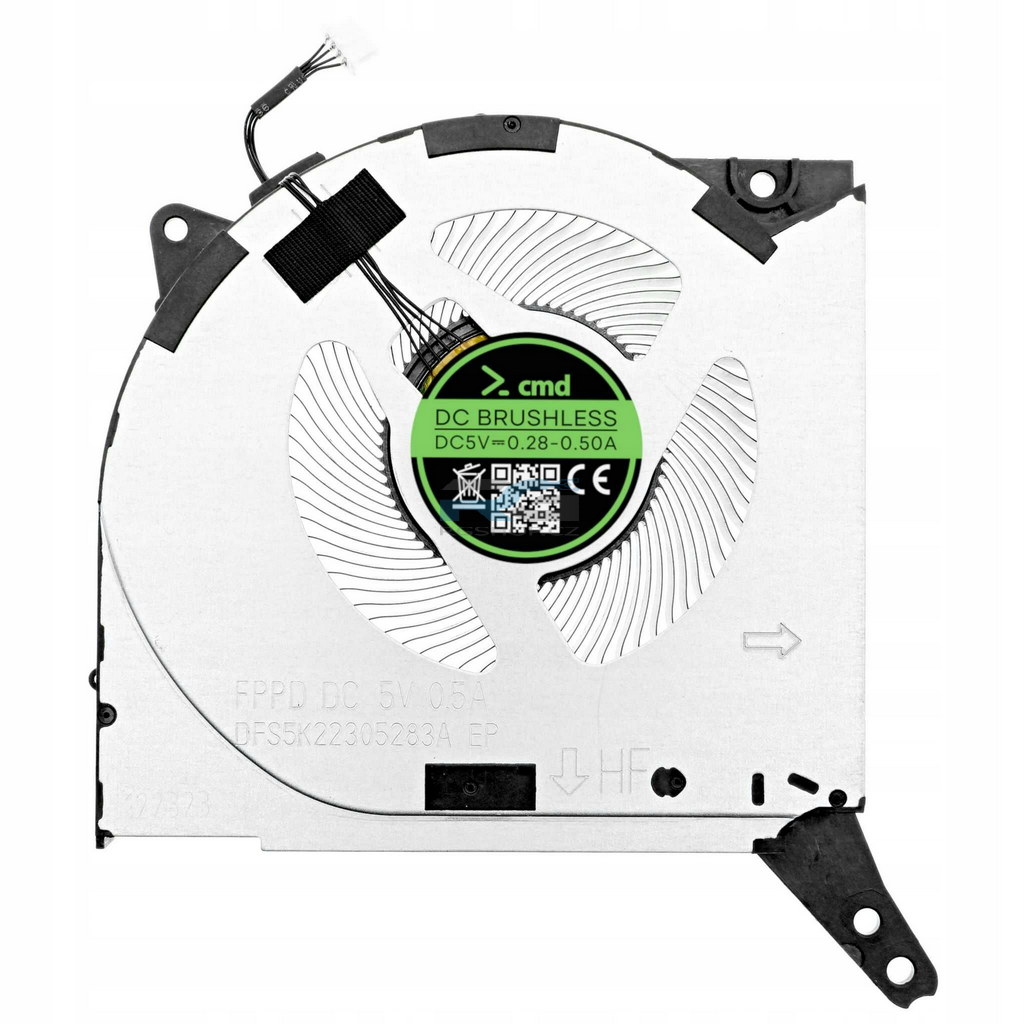 Ventilátor Lenovo Legion 5-15ARH7 15ARH7H / CPU 5V